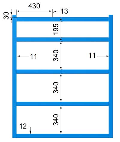 cattle drafting gates linkage bolts plans