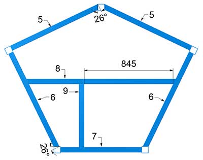 frame cattle drafting / sorting gates plans