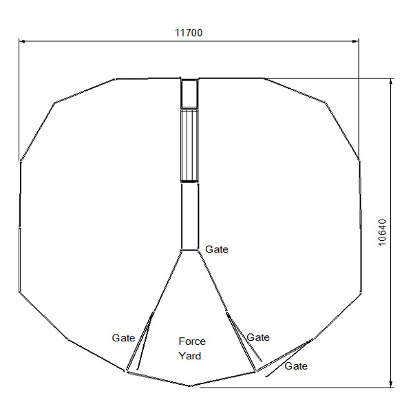 120 head sheep yard plan