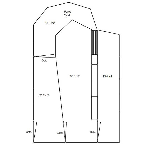 260 head bugle sheep yard plan