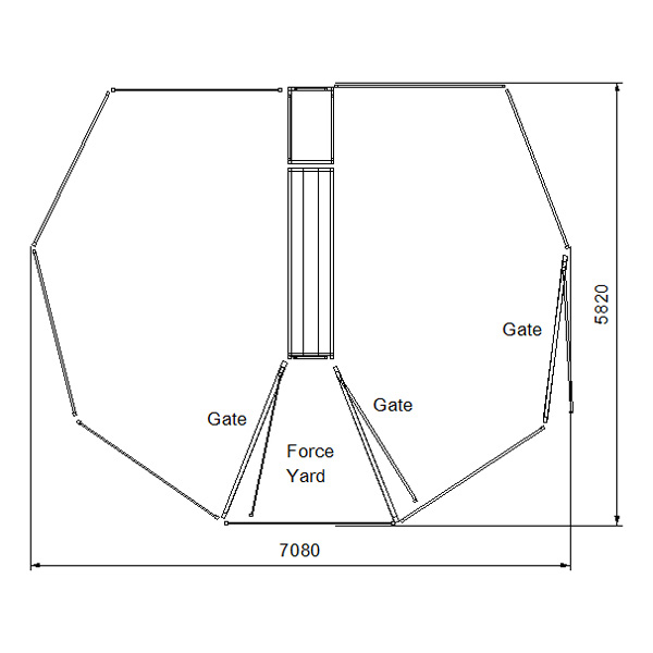 50 head goat yard plan