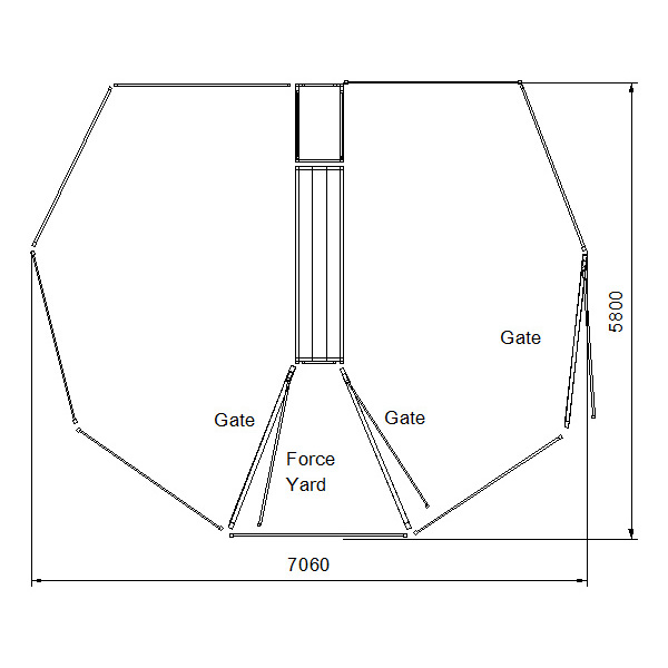 30 head sheep yard plan