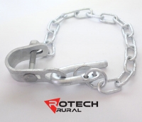 Farm Gate Bolt On Latch Kit - 700mm Chain Rotech BCL700